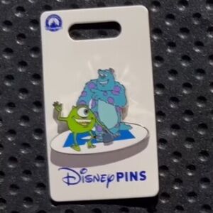 2025 Disney Parks Pixar Monsters, Inc. Logo Mike Wazowski & Sulley OE Pin BNWT